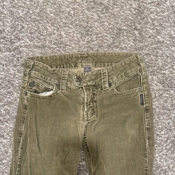 Silver Green Courdory Jeans 27/33 - Picture 1 of 9